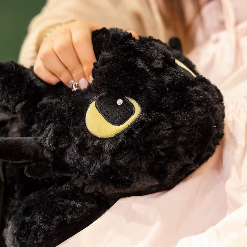 55/70Cm Cute Little Dragon Doll Stuffed Plush Toy Simulation Cartoon Anime Soft Sofa Bed Pillow Cushion Kids Xmas Birthday Gift